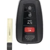 Toyota Prius Prime OEM 4 Button Key Fob