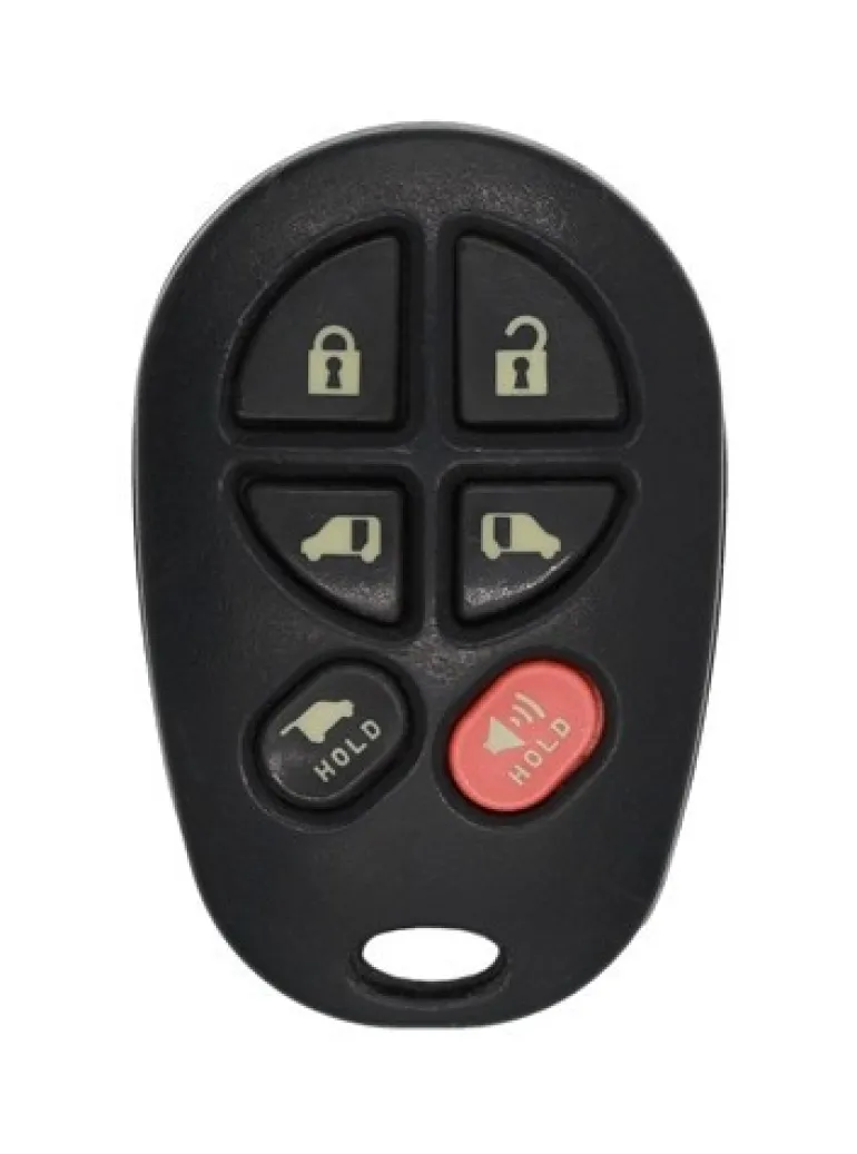 Toyota Sienna OEM 6 Button Key Fob