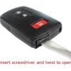 Toyota Tundra OEM 3 Button Key Fob 281451-2110 AG