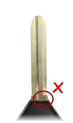 Toyota Yaris OEM 3 Button Key Fob With G Chip