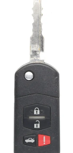 Unrefurbished Mazda 41788 KPU41788 4 Button Key Fob - Grade C