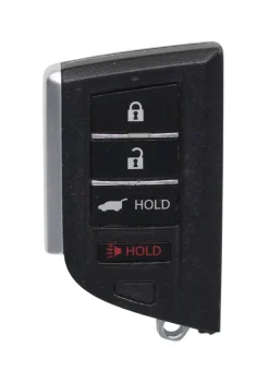 Unrefurbished OEM Acura A3C0168530000 Driver 1 4 Button Key Fob - Grade C