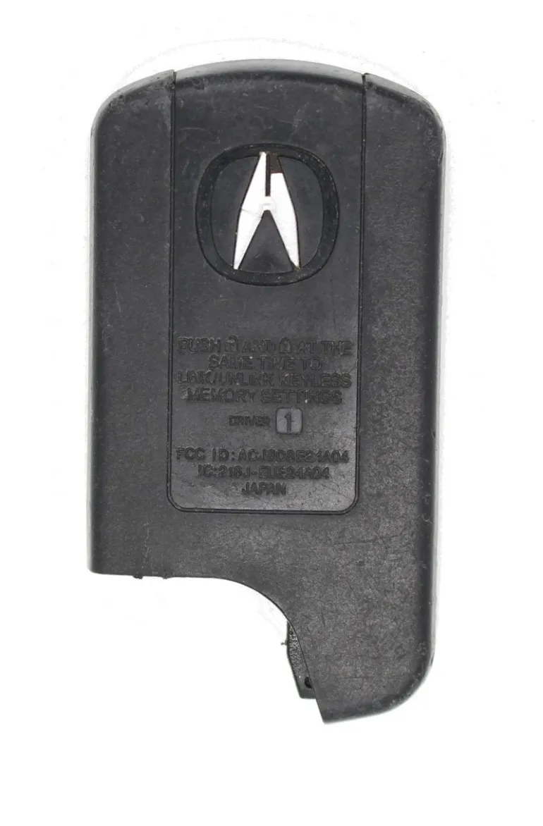 Unrefurbished OEM Acura ACJ8D8E24A04 Driver 1 4 Button Key Fob - Grade C