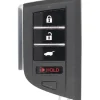 Unrefurbished OEM Acura A3C0882310000 KR5TP-2 4 Button Key Fob - Grade A