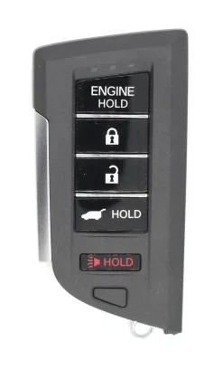 Unrefurbished OEM Acura A3C0885970000 KR5BTP Driver 2 5 Button Key Fob - Grade A