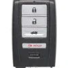 Unrefurbished OEM Acura A2C10950500 KR5V21 Driver 1 4 Button Key Fob - Grade A