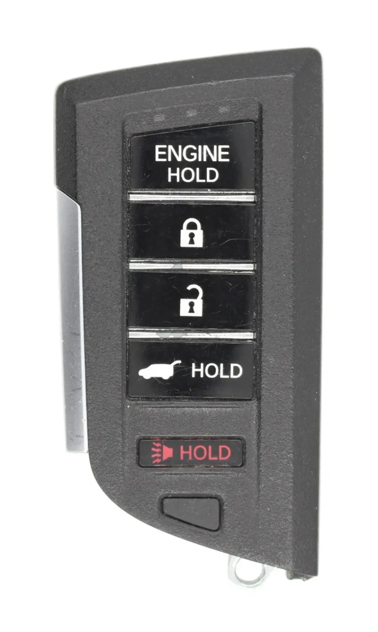Unrefurbished OEM Acura A3C01044610Q0 KR5BTP Driver 1 5 Button Key Fob - Grade A