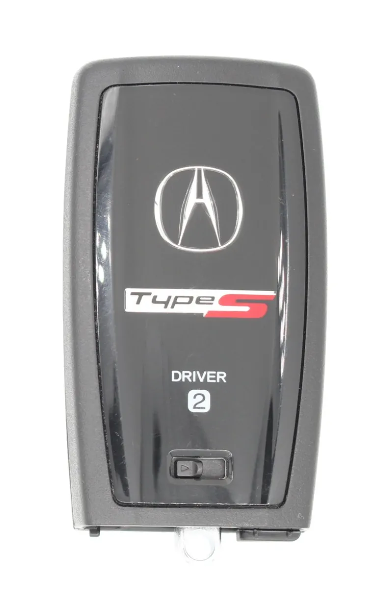 Unrefurbished OEM Acura 72147-TGZ-C81 Driver 2 5 Button Key Fob - Grade A