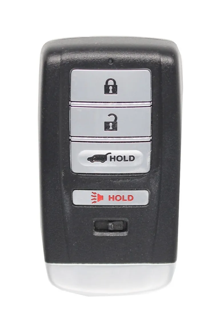Unrefurbished OEM Acura 72147-TJB-A11 KR5T21 4 Button Driver 2 Key Fob - Grade A