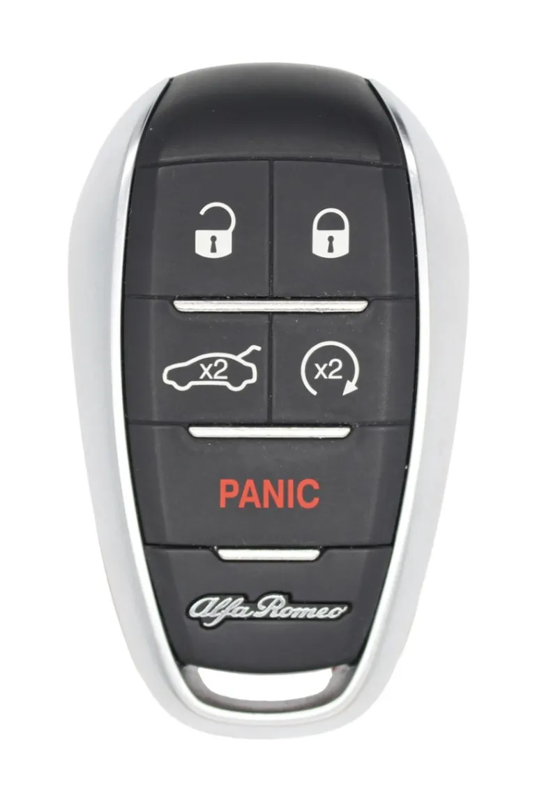 Unrefurbished OEM Alfa Romeo KR5ALFA434 5 Button Key Fob - Grade A