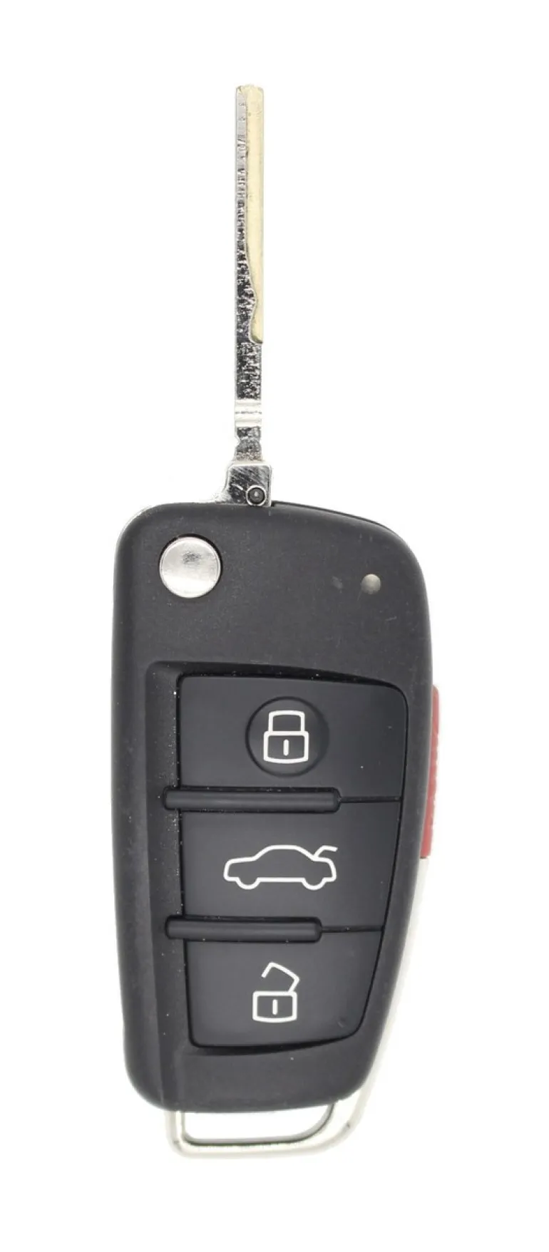 Unrefurbished OEM Audi DE8V0837220AA NBGFS1271M Key Fob w/ 4 Button - Grade A
