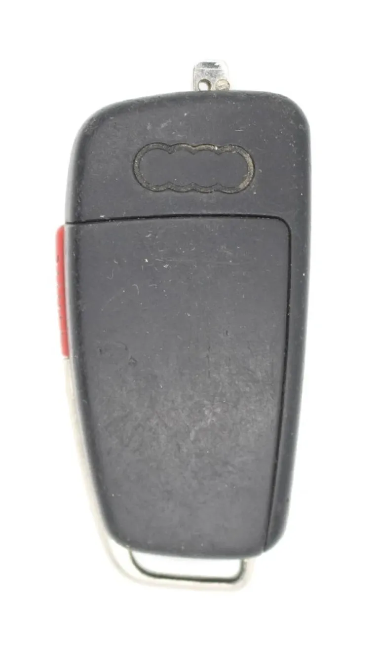 Unrefurbished OEM Audi 8E0 837 220 MYT 4073A 4 Button Key Fob - Grade C