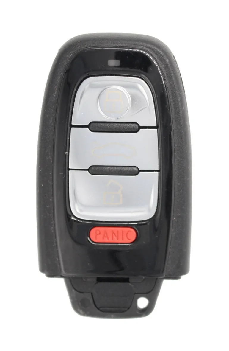 Unrefurbished OEM Audi 4H0.959.754 IYZFBSB802 4 Button w/ Comfort Access Key Fob - Grade C