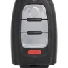 Unrefurbished OEM Audi 8K0959754AB IYZFBSB802 4 Button Key Fob - Grade C
