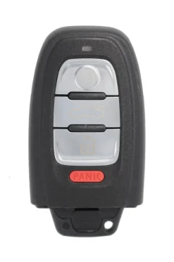 Unrefurbished OEM Audi 8K0.959.754 BP IYZFBSB802 4 Button Key Fob - Grade C