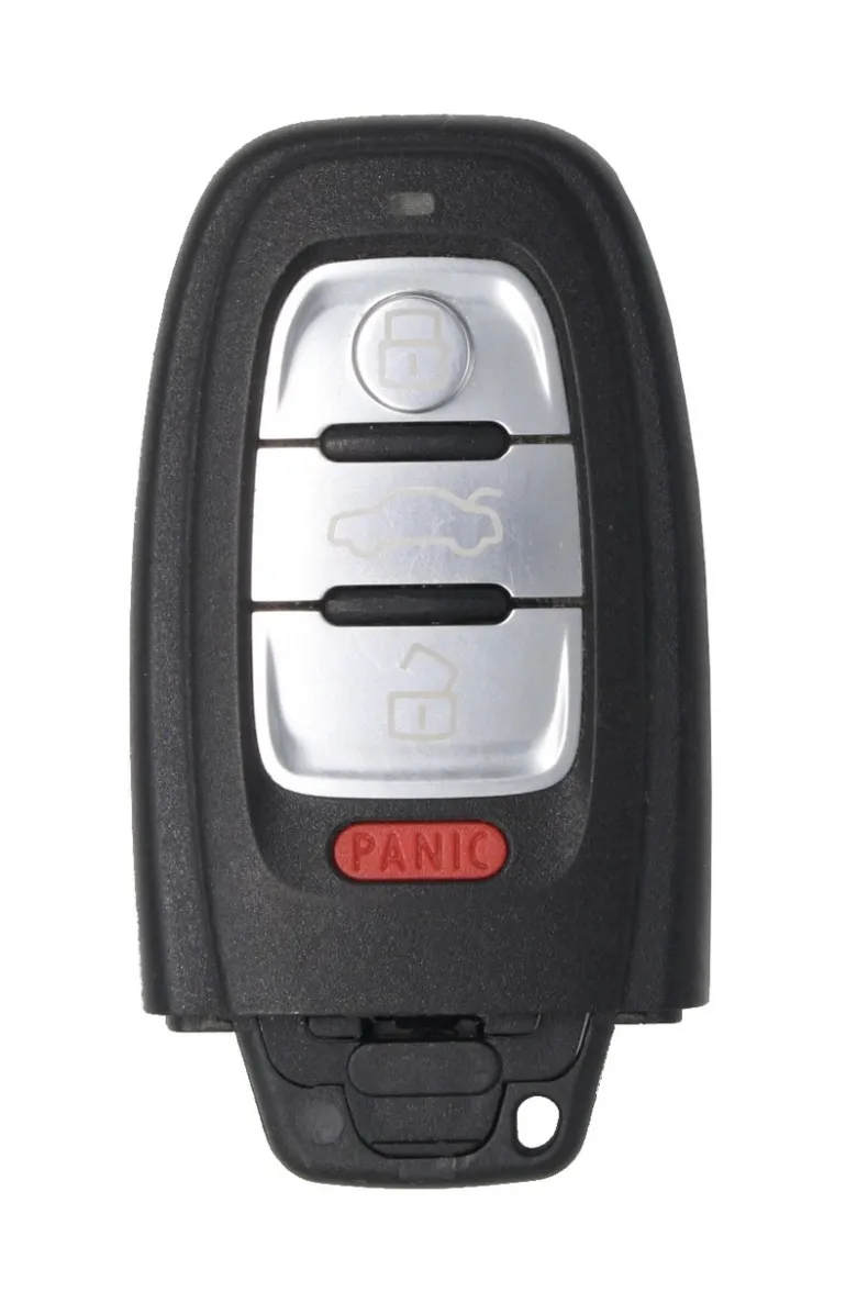 Unrefurbished OEM Audi 8K0.959.754 BP IYZFBSB802 4 Buttons Key Fob - Grade A
