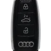 Unrefurbished OEM Audi 4N0-959-754-K IYZ-AK2 4 Button Key Fob - Grade C