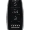 Unrefurbished OEM Audi S IYZ-AK2 4 Button Key Fob - Grade C