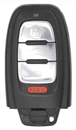 Unrefurbished OEM Audi 8T0959754G IYZFBSB802 4 Button Key Fob - Grade A