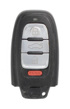 Unrefurbished OEM Audi 8T0.959.754 S IYZFBSB802 4 Button Key Fob - Grade C