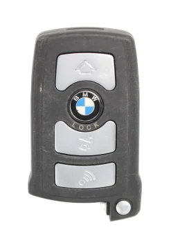 Unrefurbished OEM BMW 6 959 059-01 LX 8766 S 4 Button Key Fob - Grade C
