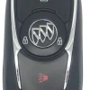 Unrefurbished OEM Buick 13532390 3 Button Key Fob - Grade A