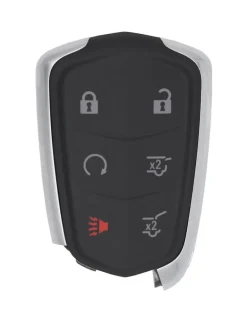 Unrefurbished OEM Cadillac 13598512A Key Fob 5 Button - Grade A