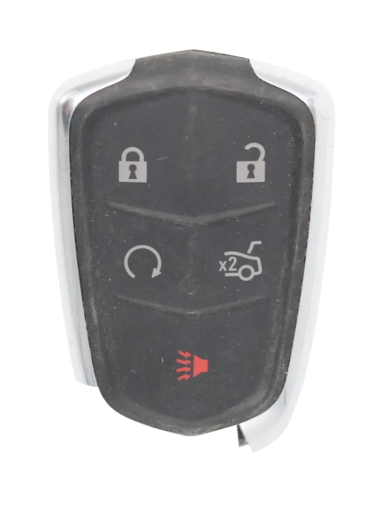 Unrefurbished OEM Cadillac 13598537A Key Fob 5 Button - Grade A