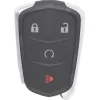 Unrefurbished OEM Cadillac 13591382B HYQ2EB Key Fob 4 Button - Grade A