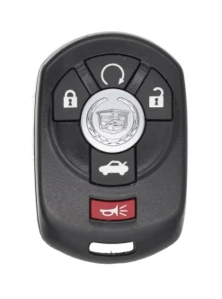 Unrefurbished OEM Cadillac 15212382 5 Button Memory 2 Key Fob - Grade C