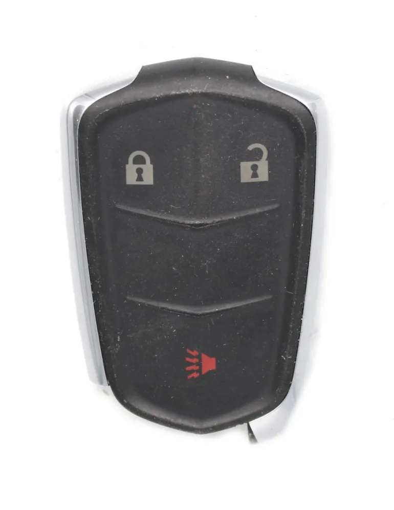 Unrefurbished OEM Cadillac 13580797F HYQ2AB 3 Button Key Fob - Grade C
