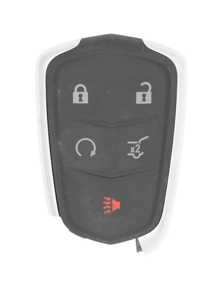 Unrefurbished OEM Cadillac HYQ2ES 5 Button Key Fob - Grade C