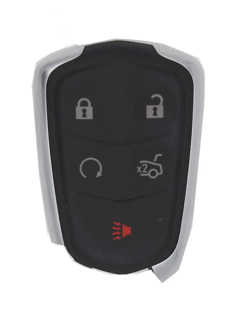 Unrefurbished OEM Cadillac 13594025 HYQ2EB 4 Button Key Fob - Grade C