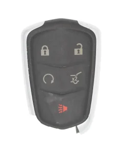 Unrefurbished OEM Cadillac HYQ2EB 5 Button Key Fob - Grade C