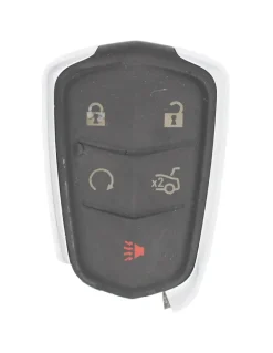 Unrefurbished OEM Cadillac HYQ2AB 5 Button Key Fob - Grade C