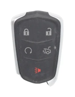 Unrefurbished OEM Cadillac HYQ2AB Key Fob 5 Button - Grade A