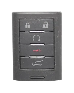 Unrefurbished OEM Cadillac 25843983 M3N5WY7777A 5 Button Key Fob - Grade C