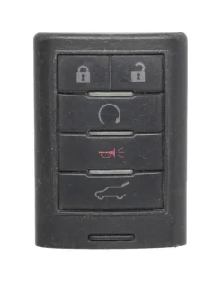 Unrefurbished OEM Cadillac NBG009768T 5 Button Key Fob - Grade C