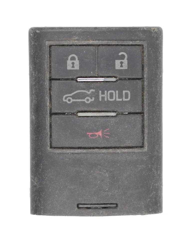 Unrefurbished OEM Cadillac 22856929 NBG009768T 4 Button Key Fob - Grade C