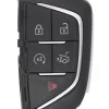 Unrefurbished OEM Cadillac 85541931 YG0G20TB1 5 Button Key Fob - Grade C