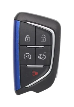 Unrefurbished OEM Cadillac 85541925 YG0G20TB1 5 Button Key Fob - Grade C