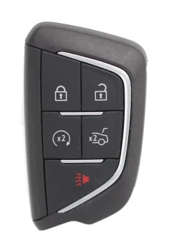 Unrefurbished OEM Cadillac 13548127 YG0G20TB1 5 Button Key Fob - Grade A