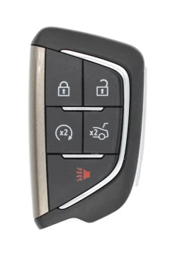 Unrefurbished OEM Cadillac 85002118 YG0G20TB1 5 Button Key Fob - Grade A