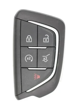 Unrefurbished OEM Cadillac 13592983 YG0G20TB1 5 Button Key Fob - Grade C