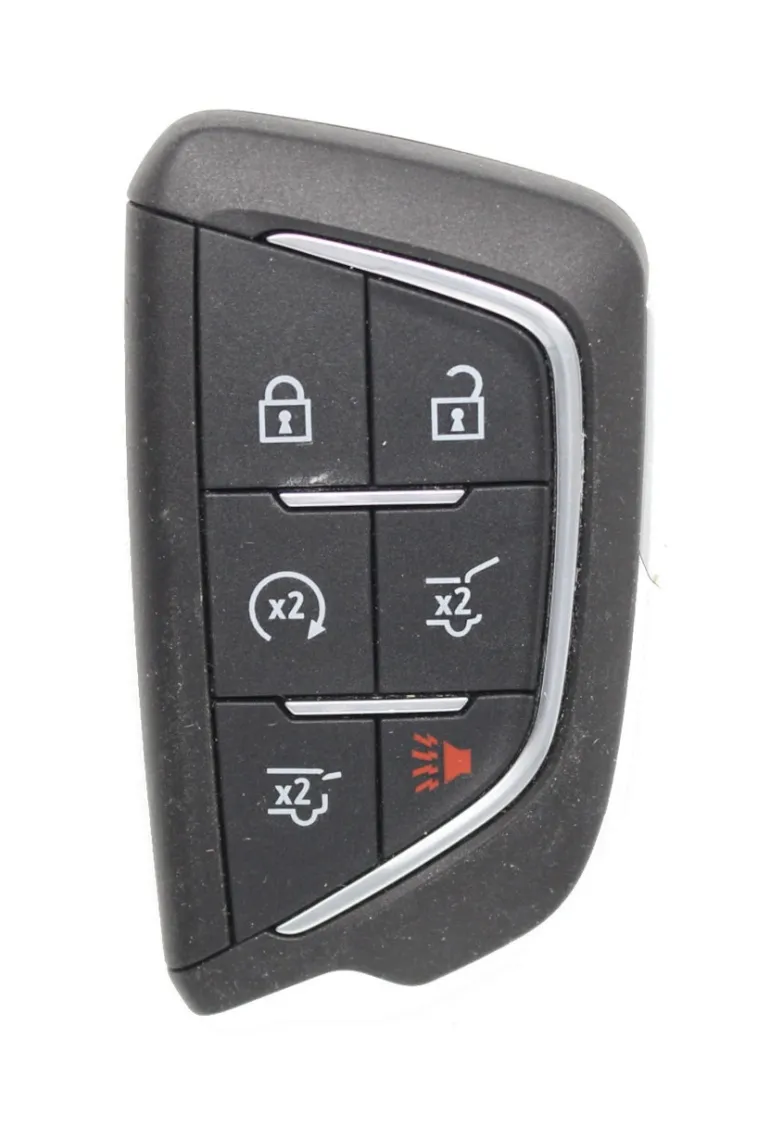 Unrefurbished OEM Cadillac 13541571 | 13546300 YG0G20TB1 Key Fob 6 Button - Grade A