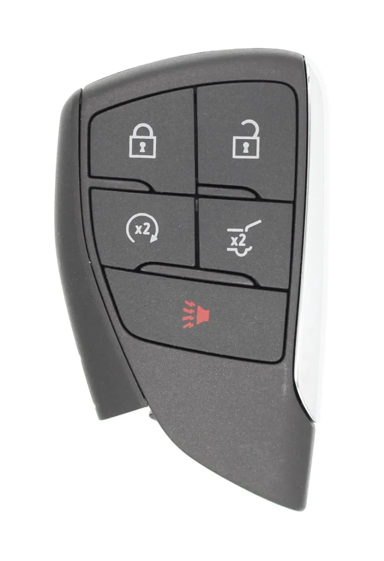 Unrefurbished OEM Chevrolet 13554096 YG0G21TB2 5 Button Key Fob - Grade A