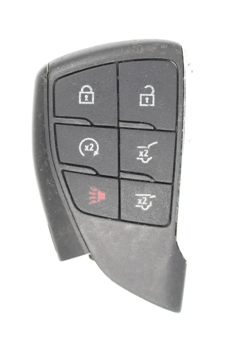 Unrefurbished OEM Chevrolet YG0G21TB2 HUFGM2718 6 Button Key Fob - Grade C