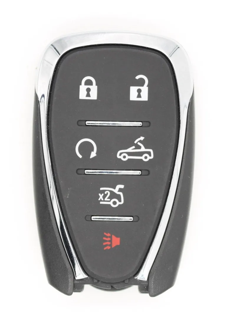 Unrefurbished OEM Chevrolet 13522886B HYQ4ES 6 Button Key Fob - Grade A