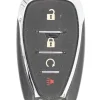 Unrefurbished OEM Chevrolet HYQ4EA 4 Button Key Fob w/ Remote Start - Grade C