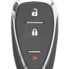 Unrefurbished OEM Chevrolet 13530711A HYQ4ES 3 Button Key Fob - Grade A